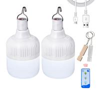 2 Pack Camping Lights,Emergency Lantern LED USB