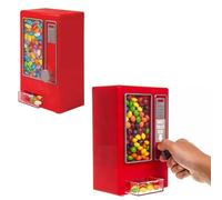 2 Pack Candy Vending Machine For Kids - Classic Retro Design Sweets Holder & Dispenser Arcade Toy | Ideal For Desktops, Classrooms, Parties & Many More - Suitable For Gumballs, Candys & Sweets
