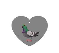 2 Pack Car Air Freshener Cartoon Pigeon Hanging Incense Chips Automotive Scented Hanging Sheets For Car Home Auto Interior Decor