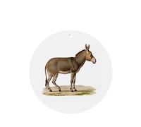 2 Pack Car Air Freshener Cute Donkey Hanging Incense Chips Automotive Scented Hanging Sheets For Car Home Auto Interior Decor