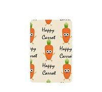 2 Pack Car Air Freshener Happy Carrot Hanging Incense Chips Automotive Scented Hanging Sheets For Car Home Auto Interior Decor