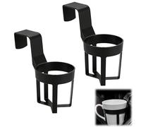 2 Pack Car Cup Holder, Air Vent Drink Holder for Car,Universal Adjustable Beverage Bottle Holder for Vehicle - Fits Most Car Models & Drink Sizes