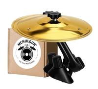 2 Pack Car Cymbal Air Vent Mounted, Golden - 14 cm Dia. Mini Drum Crash Cymbal for Endless Rhythmic Fun on the Road Music Lover Gift