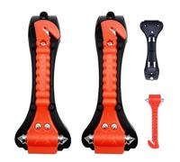 2 Pack Car Emergency Escape Window Break Hammer, Seatbelt Cutter Escape Tool Window Breaker Emergency Smasher, Double-Ended Glass Safety Hamme for Car Escape Tool Breaks Glass in Emergencies