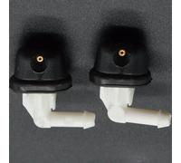 2 Pack Car Front Windshield Washer Wiper Water Jet Spray Nozzle for Citroen C4 Picasso MK1 2006-2013 6438F2