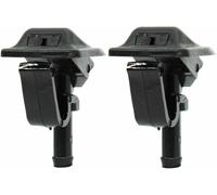 2 Pack Car Front Windshield Washer Wiper Water Jet Spray Nozzle for Jeep Wrangler JK T 2002-2012