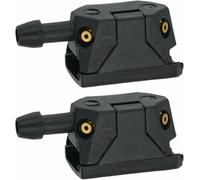 2 Pack Car Front Windshield Washer Wiper Water Jet Spray Nozzle for Renault Espace 3 Grand 1996 1997-2002