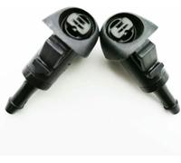 2 Pack Car Front Windshield Washer Wiper Water Jet Spray Nozzle for Subaru Legacy MK5 Outback MK4 2009-2014 86636AJ10B