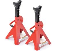 2 Pack Car Jack Stands for Audi Q5 SQ5, Heavy Duty Steel and Cast Iron, Professional Garage Vehicle Support, Ratchet Style Lifting Stands