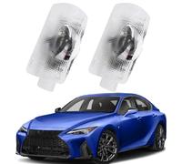 2-Pack Car LED F Sport Logo Projector Puddle Courtesy Welcome Light for RX/GX/GS/is/LS/LX/LM/RC/UX/ES 2006-2025