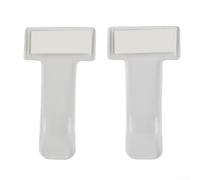 2 Pack Car Parking Ticket Clip Holders with Backing for Windscreens, Suitable for Displaying Parking Permits and Receipts