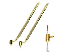 2 Pack Car Scratch Repair Paint Pen Set with Fine 0.5mm and 0.7mm Nibs, Metal Body Applicators for Precise Chip and Mark Touch Up on Vehicle for Surface in As Shown Colour