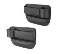2 Pack Car Seat Gap Filler, Compatible with INSIGHT Legend, Car Seat Gap Filler Organizer with Cup Holders USB Charging Hole,Black