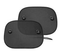 2 Pack Car Side Window Sunshades Universal Harmful UV Rays Sun Glare Heat Blocking for Baby Kids Pets, 44cm*36cm (Suction cup Stick)