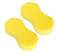 2 Pack Car Sponges,Jumbo Sponges For Car Cleaning, Washing & Windows, High Density Sponge Holds Plenty Of Car Wash Solution, Anti Scratch Technology, Perfect For Wheels, Windscreen & Bodywork