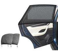 (2-Pack) Car window shades for baby compatible for Ford fiesta mk1 1976-1983 Rear Windows. Mesh Material for Car Sun Protection Shields Passengers, Babies, Children and Pets