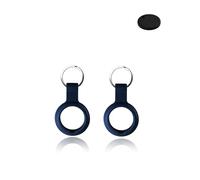 (2 Pack) Case for Chipolo ONE Key Finder - Durable, Eco-Friendly Silicone, Shockproof, Easy-to-Remove and Anti-Lost Design, Blue