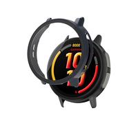 [2 Pack] Case for Garmin Bounce 2 Kids Smartwatch, FJIASTB Rugged PC Cover Built-in Screen Protector, Shockproof & Scratchproof (Blue)