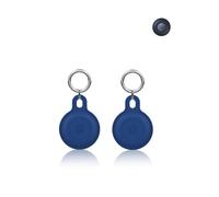 2 Pack Case for Motorola Smart Tag Tracker, yystao Protective Silicone Case Cover Compatible with Motorola Smart Tag, Lanyard included, Durable, Shockproof and Anti-Lost Design (Blue)