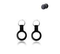 (2 Pack) Case for Reyke Smart Tag/Reyke Smart Tag Pro - Durable, Eco-Friendly Silicone, Shockproof, Easy-to-Remove and Anti-Lost Design, Black