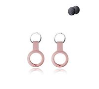 (2 Pack) Case for Reyke Smart Tag/Reyke Smart Tag Pro - Durable, Eco-Friendly Silicone, Shockproof, Easy-to-Remove and Anti-Lost Design, Pink
