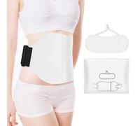 2 Pack Castor Oil Pack Wrap - Organic Cotton Flannel, Dual Hot & Cold Pack, Reusable Castor Oil Packs Kit Less Mess, Comfort Sleep Fit, Adjustable Compress Wrap for Liver Detox, Neck, Stomach