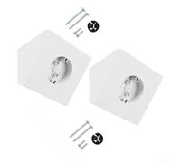 2-Pack Ceiling Fan Mount Box for Arched Ceilings 80° | Fits arched ceilings up to 80°, secure anchor for fans, stable light fixture support, includes mounting screws
