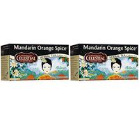 (2 Pack) - Celestial Seasonings - Manderin Orange Spice Tea | 20 Bag | 2 PACK BUNDLE