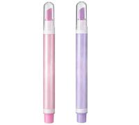 2 Pack Ceramic Cuticle Pen with Oil Rose Lavender Scented Cuticles Remover for Gentle Nail Care to Nourish and Smooth Nail Edges, Cuticle Oil Pusher Pen