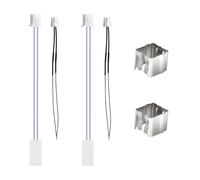 2 Pack Ceramic Heater & Thermistor Kit for Bambu Lab X1/X1C, 24V 48W Ceramic Heater High Temperature Thermistor with Fixing Clip Replacement Parts for X1/X1C