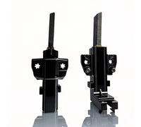 2 Pack Ceset Carbon Brushes Compatible with Hoover & Candy Washing Machines, Replaces Part 49018683 92126721, Dynamic Next Grand O Vita Models Motor Replacement