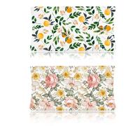 2 Pack Changing Pad Cover Ultra Soft Diaper Change Table Sheets Covers with Elastic Band Jersey Knit Cotton Change Table Pad for Girls Boys 32x16 inch