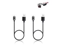 (2 Pack) Charger Cable for Atopskins 344 Conduction Headphones,Magnetic Replacement Charging Cable Compatible with Atopskins 344 Bone Conduction Headphones,Stable Magnet Charing Cord - Black