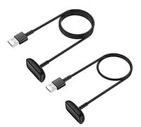 [2-Pack] Charger Cable for Fitbit Luxe, for Fitbit Luxe Charger Fitness Tracker, Replacement Charging Cable Cord Accessory for for Fitbit Luxe and Special Edition (3.3 ft/1.6 ft)