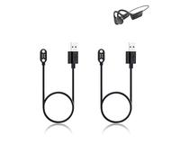 (2 Pack) Charger Cable for Generic S800/S800C Bone Conduction Headphones,Magnetic Replacement Charging Cable Compatible with Generic S800/S800C, Stable Magnet Charing Cord - Black