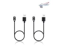 (2 Pack) Charger Cable for LOBKIN X31 conduction Headphones,Magnetic Replacement Charging Cable Compatible with LOBKIN X31 Bone Conduction Headphones, Stable Magnet Charing Cord - Black