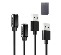 (2 pack),Charger Cable for PLAUD NOTE AI Voice Recorder,toergy Fast Charging USB Cable with Magnetic Attachment,Durable Lightweight Design,Portable Silicone Travel Storage Bag Included