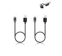(2 Pack) Charger Cable for POLVCDG Bone Conduction Headphones,Magnetic Replacement Charging Cable Compatible with POLVCDG Bone Conduction Headphones, Stable Magnet Charing Cord - Black