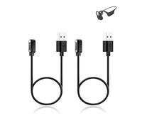 (2 Pack) Charger Cable for SANOTO bone conduction headphones DG08,Magnetic Replacement Charging Cable Compatible with SANOTO bone conduction headphones DG08, Black