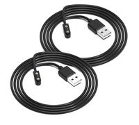 [2-Pack] Charger Compatible with Pebblebee Tracker Universal Tag & Tracker, 2FT Replacement USB Charging Magnetic Cable Cord