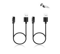 (2 Pack) Charging Cable for FlowMotion Versa Max Headphones Swimming, yystao Stable Magnetic USB Charging Cable Compatible with FlowMotion Versa Max