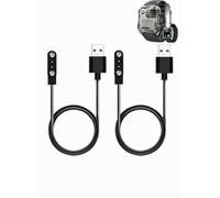 2 Pack Charging Cable for IOWODO W60 Smartwatches for Men Women,Magnetic USB Charging Cable Replacement Charger Compatible,2 Pack.