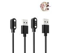 (2 Pack) Charging Cable for LIGE BW1845D-A Smart Watch 1.32", yystao Stable magnetic USB Charger Cord compatible with LIGE BW1845D-A