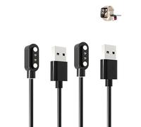 (2 Pack) Charging Cable for LODIMEKE IDW26 Smart Watch 1.83", yystao Stable magnetic USB Charger Cord compatible with LODIMEKE IDW26