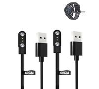 (2 Pack) Charging Cable for Mibro GS Pro2 Smart Watch 1.43", yystao Stable Magnetic USB Charger Cord compatible with Mibro GS Pro2