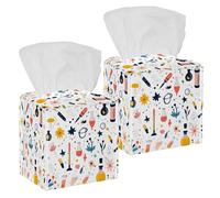 2 pack Chemistry Biology Physics (1) Tissue Box, Hotel and Restaurant Paper Towel Box