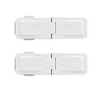 2 Pack Child Safety Locks, Baby Drawer Cupboard Locks, Right Angle Flat Angle for Cabinet Door and Drawers, Baby Proofing Cabinet Latch for Kitchen Storage Doors, Drawers, Cupboard, Refrigerator