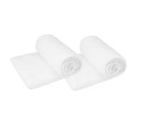 2 Pack Christmas Artificial Snow Blanket Roll 80cm x 2.4m Fake Snow Blanket | Fake Artificial Snow for Winter Wonderland Decor, Xmas Table Runner Cover, Snow Carpet Mat, Village Displays, Tree Skirt