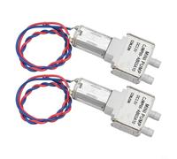 2 Pack Cjwp08 Mini Vacuum Pump Dc 3v-3.7v Self-Priming Diaphragm Water Pump with Dual Interface for DIY for Projects Aquarium Fountain Model Making Compact