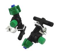 2 Pack Clamp-On Nozzles High-Efficiency for Uniform Watering in Agricultural Crop Care and Garden Irrigation Uniform Coverage Garden Sprays Nozzle